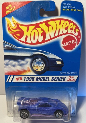 Hot Wheels 1995 Model Series Speed Blaster Blue