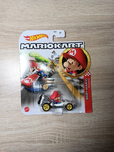 Hot Wheels Mario Kart BABY MARIO B-DASHER