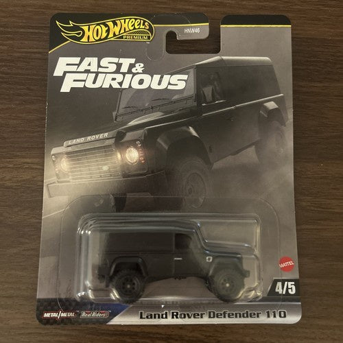 Hot Wheels Premium Fast & Furious Land Rover Defender 110