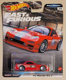 Mattel Hot Wheels Premium Fast & Furious '95 MAZDA RX-7 Full Force 1/5