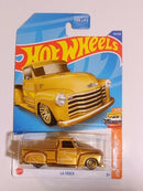 Hot Wheels 2022 HW Hot Trucks 9/10 Gold La Troca Chevrolet Pickup