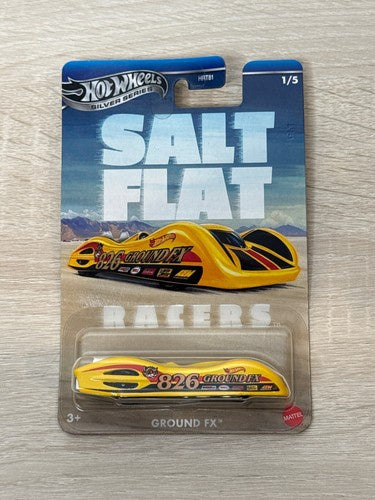 Hot Wheels Car Ground FX HW Salt Flat Racers Toy Race Cars Kids Diecast 2025