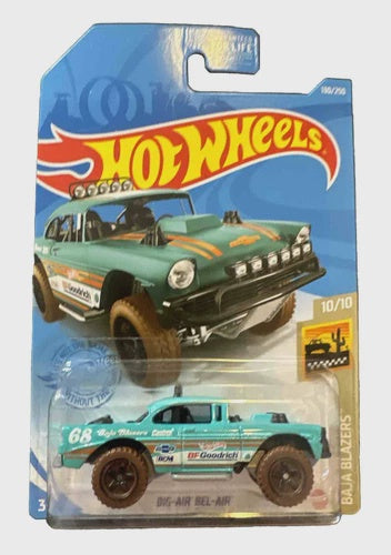Hot Wheels Big-Air Bel-Air Green Blue