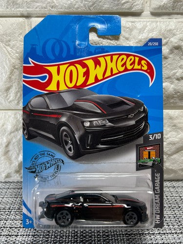 Hot Wheels HW Dream Garage 3/10 '18 Copo Camaro SS 20/250 Black