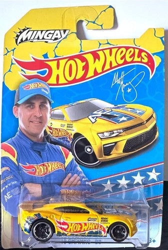 RARE Hot Wheels Matt Mingay Australian exclusive '16 Camaro SS Yellow 2016