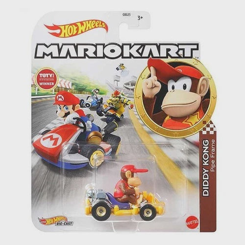 Hot Wheels Mario Kart Diddy Kong Pipe Frame