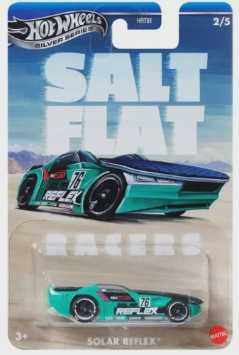 Hot Wheels Silver Series Salt Flat Racers JBY82 SOLAR REFLEX 1:64 Diecast