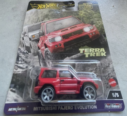 2024 Hot Wheels Premium Car Culture "Terra Trek" Mitsubishi Pajero Revolution