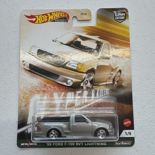 Hot Wheels Premium Car Culture Hyper Haulers '99 Ford F-150 SVT Lightning