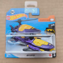 hot wheels batcopter 2/5 purple/yellow