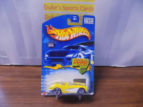 Hot Wheels Corvette Series ‘58 Corvette in Yellow 2002 Collector