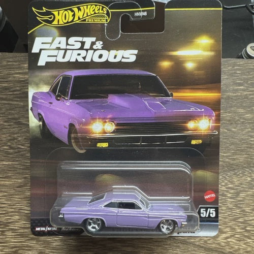 1966 Chevy Impala 5/5 HOT WHEELS PREMIUM FAST AND FURIOUS