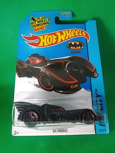 Hot Wheels Batman Batmobile Black And Red 2013