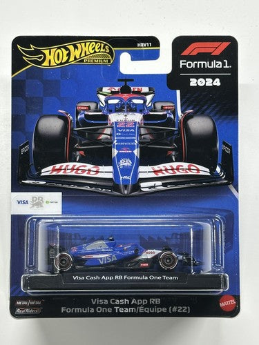 Hot Wheels Premium Formula 1 Visa Cash App RB F1 Team