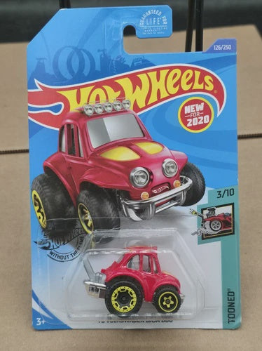 Hot Wheels 2020 HW Tooned 3/10 '70 Red Volkswagen Baja Bug
