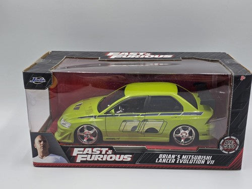 Jada Toys Fast and Furious Brian's Mitsubishi Lancer Evolution VII 1/24 Diecast