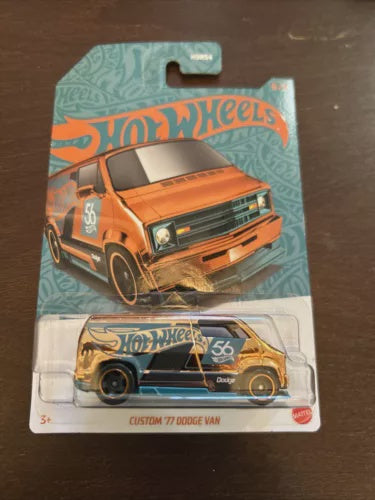 56th Anniversary Pearl And Chrome Custom '77 Dodge Van CHASE