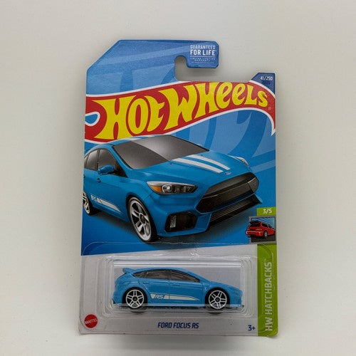 2022 Hot Wheels Ford Focus RS Blue - 1:64