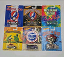 Hot Wheels Pop Culture GRATEFUL DEAD VW Panel Bus Beetle Complete Set