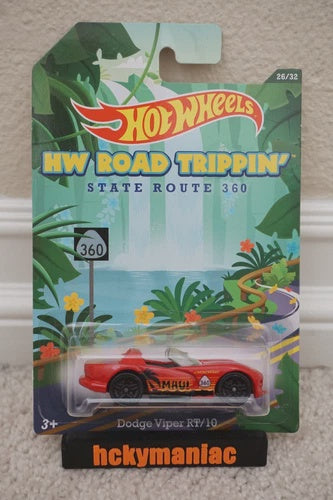 Hot Wheels HW Road Trippin' State Route 360 Dodge Viper RT/10