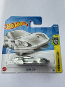 2022 Hot Wheels Coupe Clip Silver 6/10 Experimotors Short Card keychain keyring