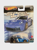 2023 Hot Wheels Premium Speed Machines 1/5 PORSCHE 911 GT3 Blue