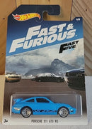 Hot Wheels Fast & Furious Fast Five Porsche 911 GT3 RS Blue