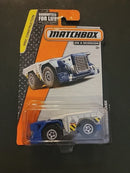 2014 MATCHBOX ON A MISSION MBX CONSTRUCTION 26/120 - MOUNTAIN MOVER BLUE & WHITE