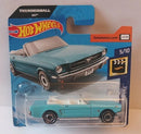 hot wheels '65 ford mustang convertible 007 short card