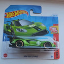 Hot Wheels 2016 Ford GT Race 229/250 HW Then & Now 7/10 Green (short card)