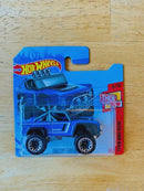 hot wheels 21 ford bronco blue short card