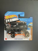 hot wheels 2025 black 20 jeep gladiator short card