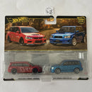 hot wheels mitsubishi lancer/subaru forrester two pack 2026
