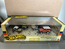 hot wheels diorama toyota land cruiser/'57 jeep fc/meyers manx-horizon hauler 2026