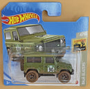 Hot Wheels Land Rover Defender 90 Baja Blazers 4/10 2021 Short Card