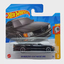 Hot Wheels HW Turbo 2023 '89 Mercedes-Benz 560 SEC AMG W126 Black Short Card