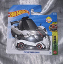 hot wheels pagani zonda cinque short card