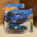 hot wheels mcmurtry speirling blue short card