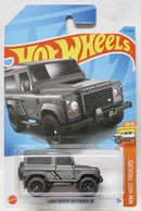 hot wheels land rover defender 90 dark grey