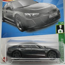 HOT WHEELS 176/250 AUDI RS E-TRON GT -Dark Grey Metallic-HW Green Speed 5/5- short card