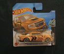 2025 Hot Wheels #49 - '22 Ford Maverick Custom Yellow HW Modified #1 (HYX00)-short card