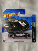 2023 HOT WHEELS #114 - ‘15 Mazda MX5 Miata (Black #5 Modified - Short Card)