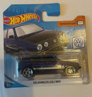 2019 Hot Wheels Volkswagen Series Dark Blue Volkswagen Golf MK2-short card