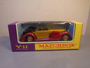 matchbox models of yesteryear 1938 lagonda drophead coupe y-11