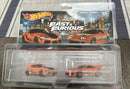 hot wheels fast n furious twin pack 2021 toyota gr supra-toyota supra