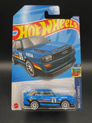 Hot Wheels 84 Audi Sport Quattro Blue Rally Champs 1/5
