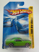 Hot Wheels Dodge Challenger SRT8 2008 Green Muscle Car (damage card)
