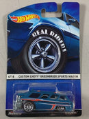 2014 Hot Wheels Real Riders Custom Chevy Greenbrier Sports Wagon