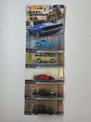 hot wheels fast & furious set of 5 2022