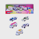 Majorette - Care Bears Vehicles 5 Pieces Gift Pack